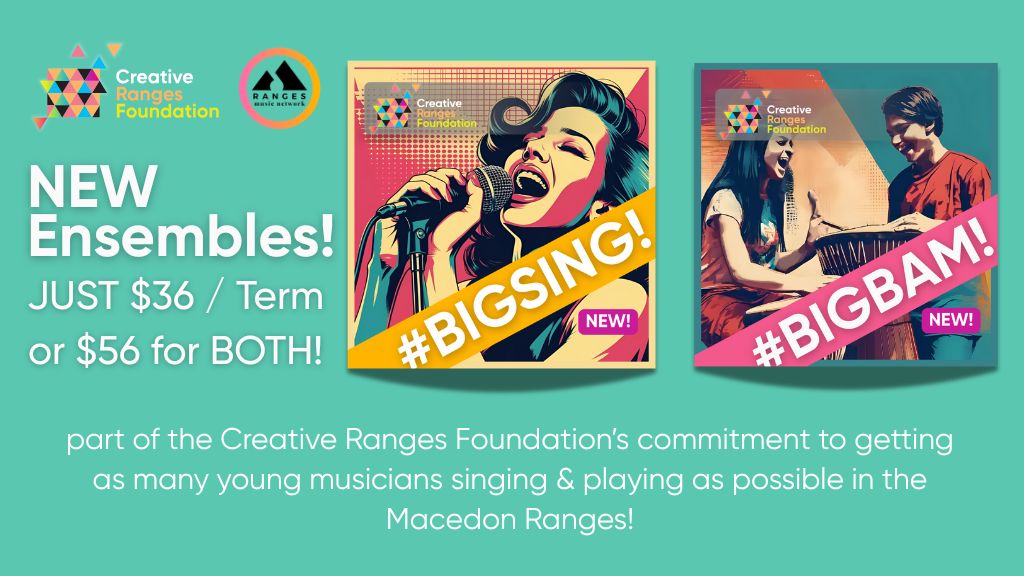 So much coming in term 3 with the Ranges Music Network & Creative Ranges Foundation