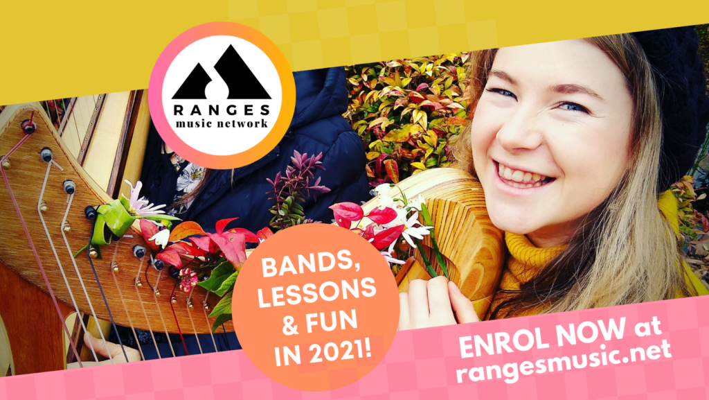 Ranges Music Network is offering Bands and Music Lessons in Term 1 2021