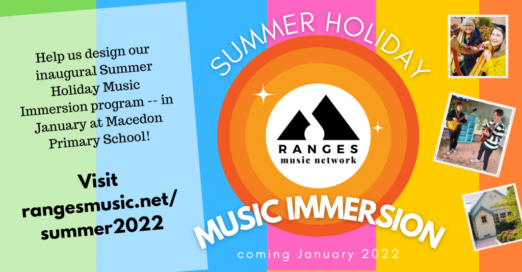 Are you interested in a MUSIC IMMERSION Summer Holiday program in Jan 2022?  Let us know!